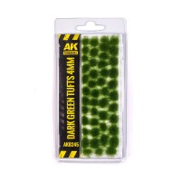 AK Interactive Dark Green Tufts 4mm gallery