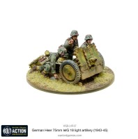 German Heer 75mm leIG 18 Light Artillery gallery