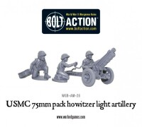 USMC 75mm Pack Howitzer Light Artillery 28mm 5