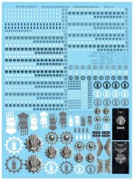 Horus Heresy Iron Hands Transfer Sheet Decals