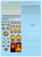 Horus Heresy Word Bearers Transfer Sheet gallery
