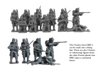 Franco Prussian War French Infantry firing line 1870-1871 28