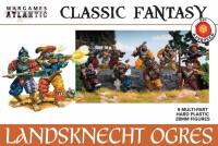 Classic Fantasy Landsknecht Ogres 28mm gallery