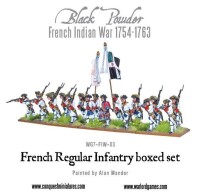 French Indian War French Regular Infantry 28mm 2