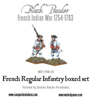 French Indian War French Regular Infantry 28mm 3