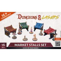 Dungeons &amp; Lasers Market Stalls Set