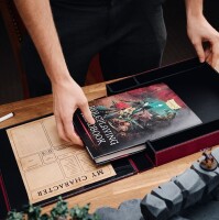 Dragon Shield Player Companion Blood Red 4