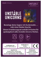 Unstable Unicorns Regenbogen Apokalypse Erweiterungsset (Deu