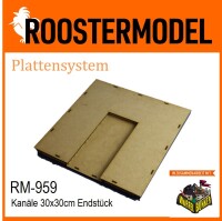 Plattensystem Kanalplatte 30x30cm Endst& gallery