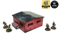 WW2 Normandy Large Brick Shed 28mm 2
