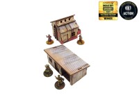 WW2 Normandy Small Sheds with Dovecote 28mm 2