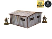 WW2 Normandy Large Tin Shed 28mm 3
