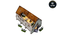 WW2 Normandy Cowshed 28mm 2