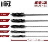 Airbrush Reinigungsbürsten Set 2