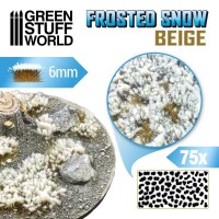 Shrubs Tufts Frosted Snow Beige 6mm gallery