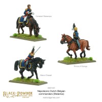 Napoleonic Dutch Belgian Commanders 28mm 2