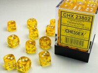 Translucent Yellow/White 36x W6 12mm Dic gallery