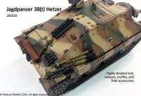 Jagdpanzer 38(t) Hetzer Light Tank Destroyer 1/56 28mm 2