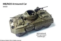 M8 / M20 Light Armoured Car 1/56 28mm 2