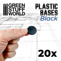 Plastik Bases Rund 28,5mm (20) 2