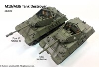M10 / M36 Tank Destroyer 1/56 28mm 6