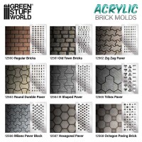 Acrylformen Runder Knollenpflasterstein 4