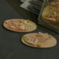 Badlands Battle Ready Bases Oval 90x52mm (2) 2