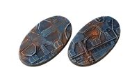 Spaceship Corridor Battle Ready Bases Oval 90x52mm (2)