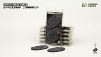 Spaceship Corridor Battle Ready Bases Oval 90x52mm (2) 5