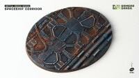 Spaceship Corridor Battle Ready Bases Oval 120x92mm (1)