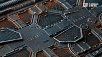 Spaceship Corridor Battle Ready Bases Oval 120x92mm (1) 2