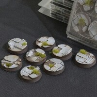 Temple Battle Ready Bases Rund 32mm (8) 2