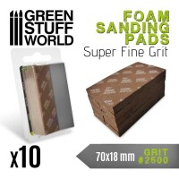 Foam Sanding Pads Grit #2500 Dark Brown  gallery