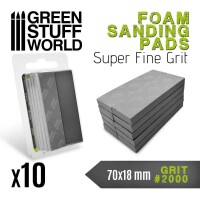 Foam Sanding Pads Grit #2000 Grey (10) gallery