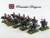 British Peninsular Heavy Dragoons 28mm 2
