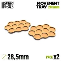 MDF Movement Trays Skirmish AOS 28.5mm 3 gallery