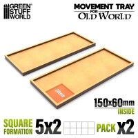 MDF Regimentsbases Old World 150x60mm 5x gallery