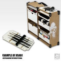 Pinsel und Werkzeuge Einsatz für Tragbare Hobby Station