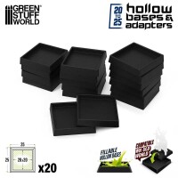 Hollow Bases und Adapter Eckig mit Rand  gallery