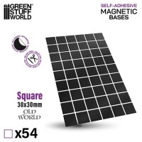 Magnetbases Eckig 30x30mm 54x selbstkleb gallery