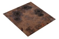 Gamemat Double Sided Quarantine and Fallout Zone 4x4 3