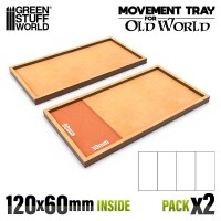 MDF Regimentsbases Old World 120x60mm Sq gallery