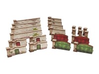 WW2 Normandy Stone Wall 15mm 3