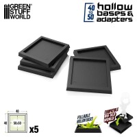 Hollow Bases und Adapter Eckig mit Rand  gallery