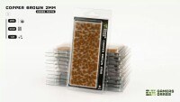Copper Brown Tufts 2mm 2