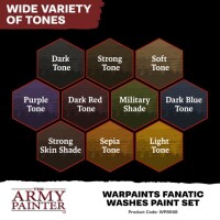 Warpaints Fanatic Washes Paint Set 3