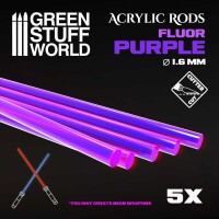 Acryl Stäbe Fluor Violett 1,6mm run gallery