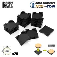 Hollow Bases und Adapter Rund auf Eckig  gallery