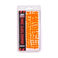 AK Interactive Orange Fantasy Tufts 2mm gallery