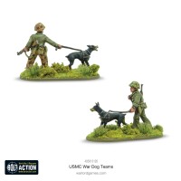 USMC War Dog Teams 28mm 2
